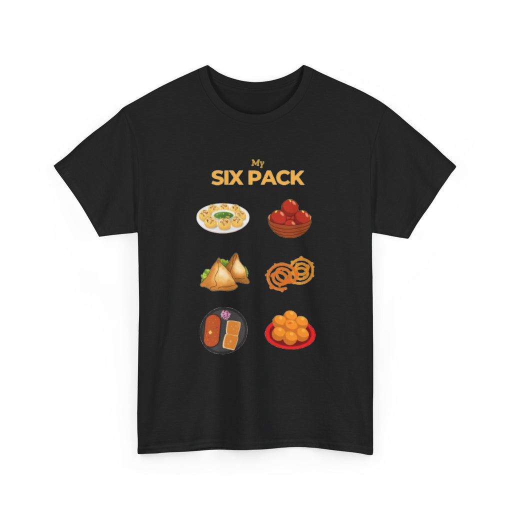 My Six Packs | Funny Food Lover Unisex Tee | Hilarious Foodie Shirt, Gift for Food Enthusiast, Humorous Quote Tee, Unisex